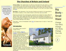 Tablet Screenshot of churches-uk-ireland.org